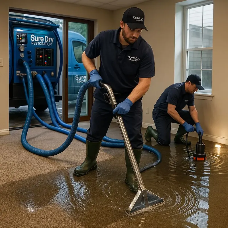 Water Extraction and Removal process in North Bay Village, FL